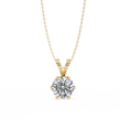 Clementine Solitaire  Pendant