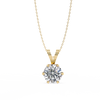 Clementine Solitaire  Pendant