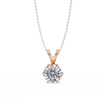 Clementine Solitaire  Pendant