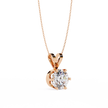 Clementine Solitaire  Pendant