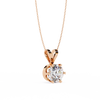 Clementine Solitaire  Pendant