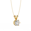 Clementine Solitaire  Pendant