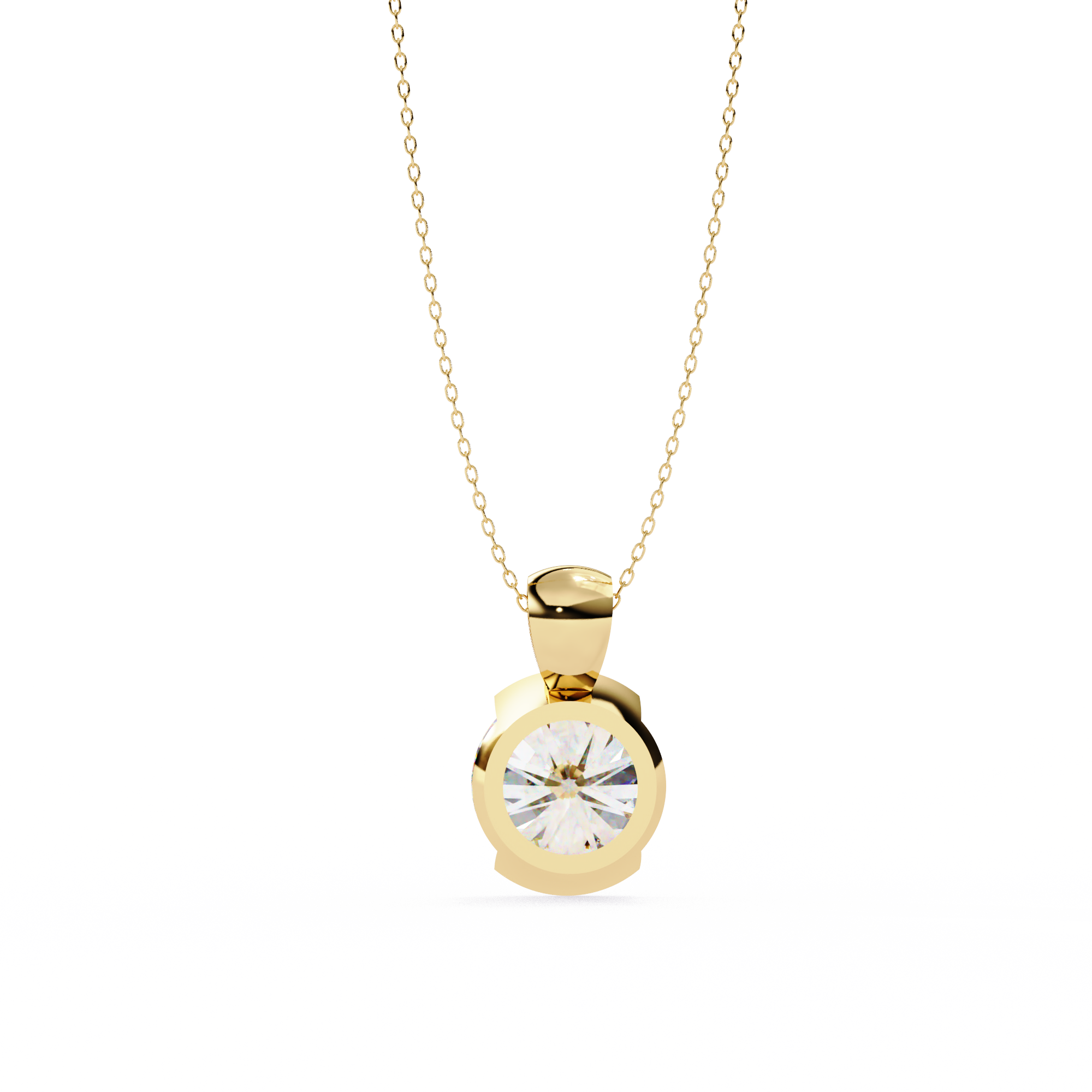 Coretta Solitaire Pendant