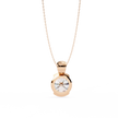 Coretta Solitaire Pendant