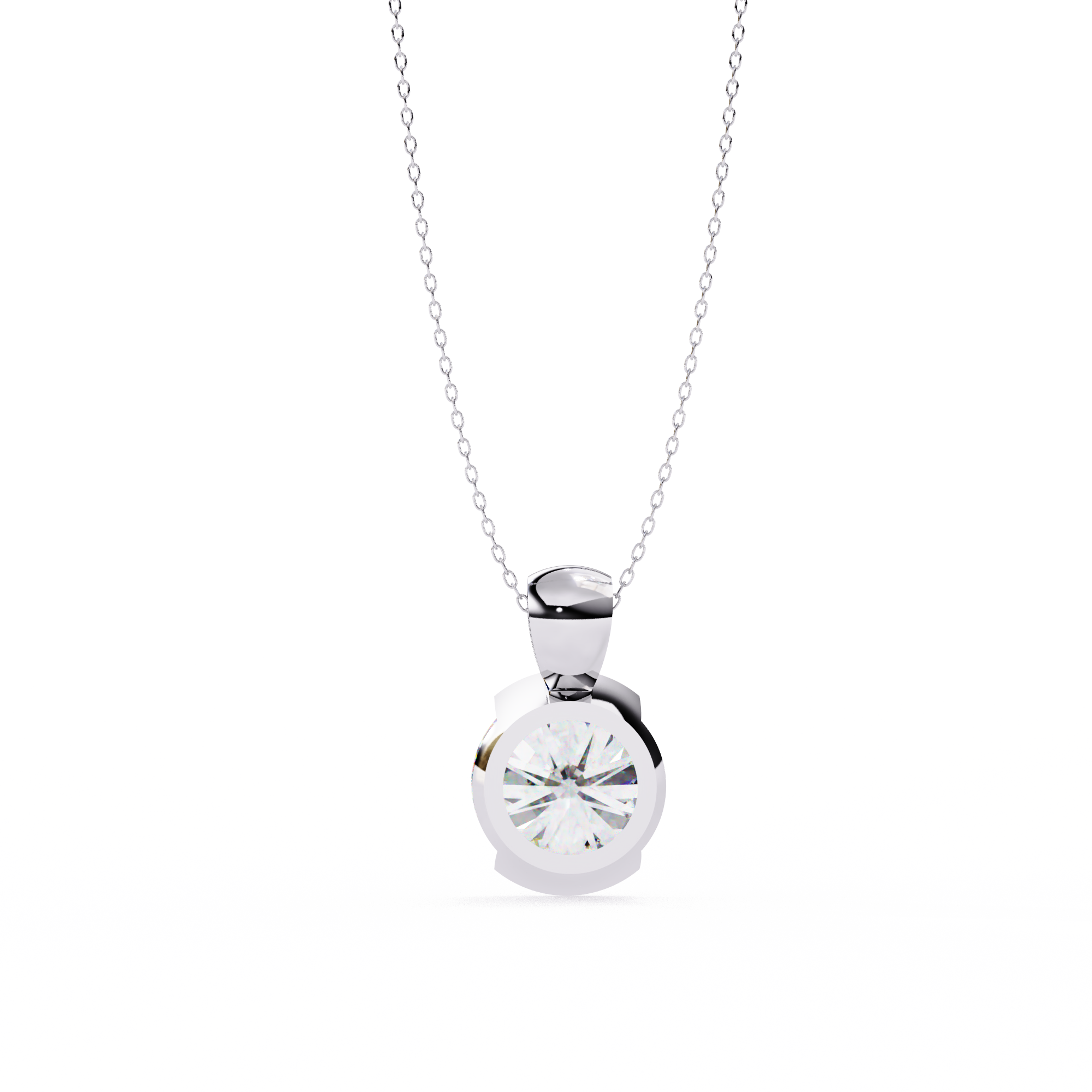 Coretta Solitaire Pendant
