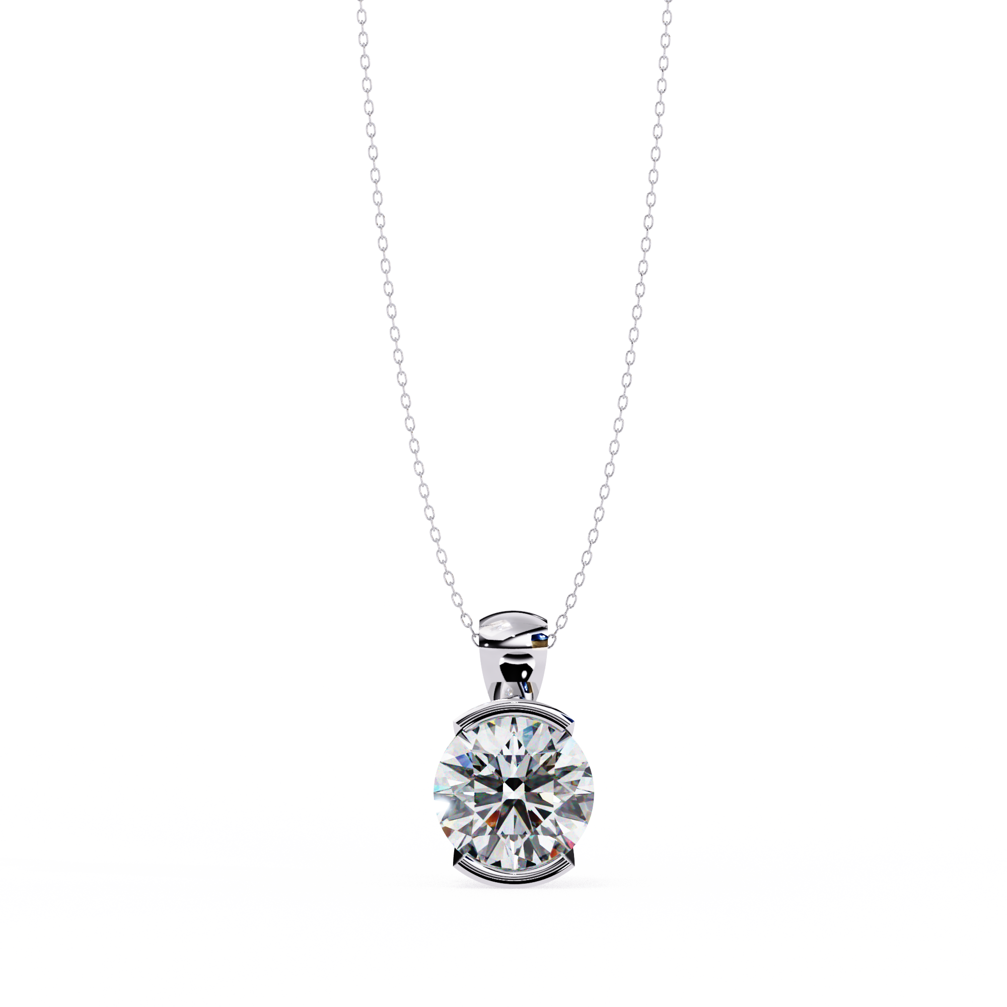 Coretta Solitaire Pendant