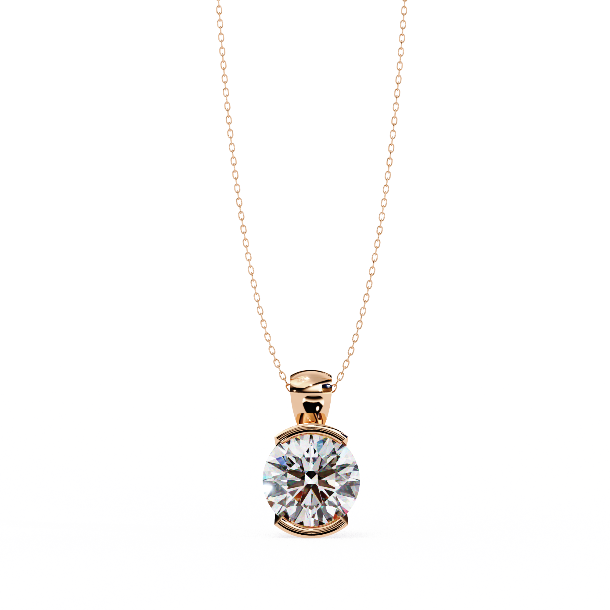 Coretta Solitaire Pendant