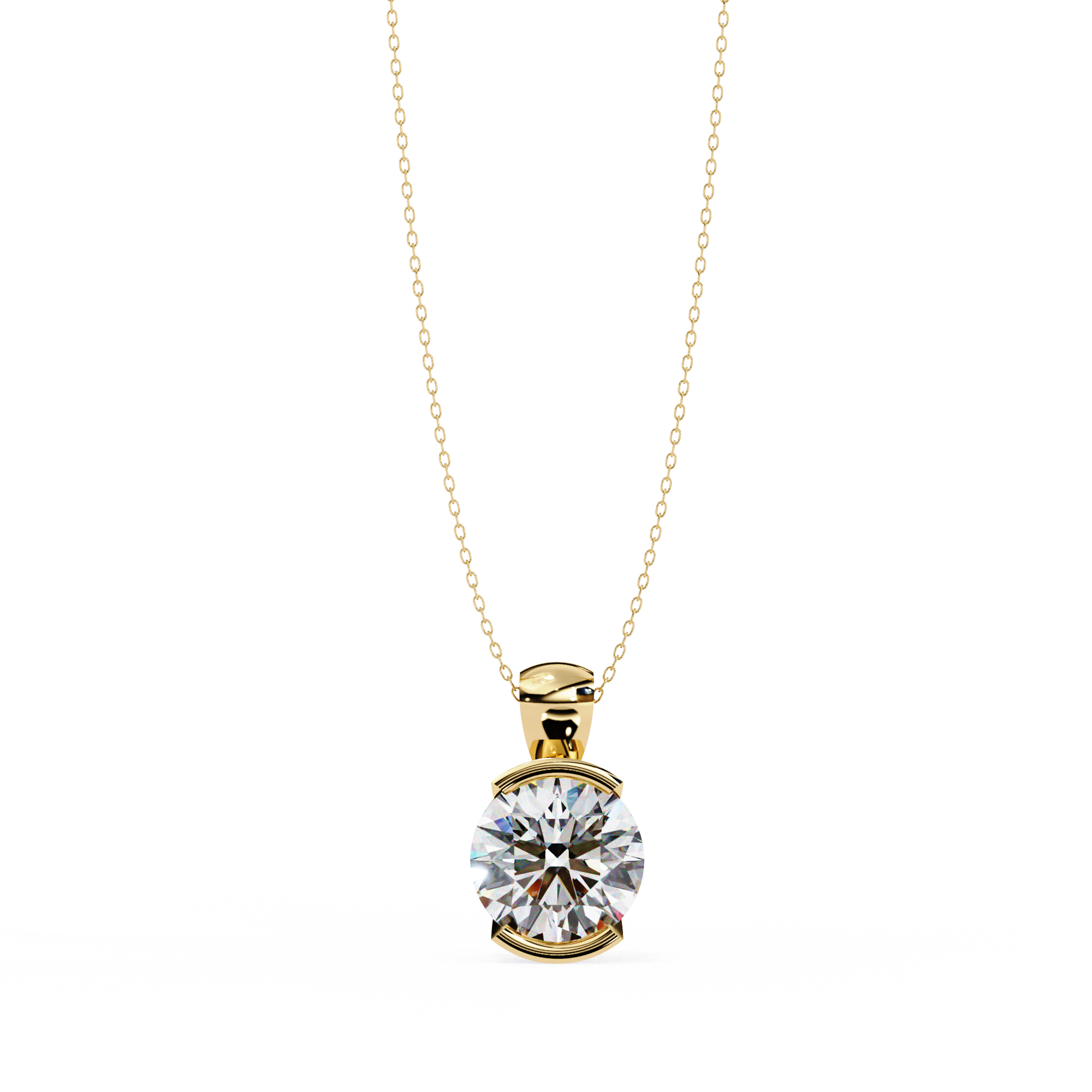 Coretta Solitaire Pendant