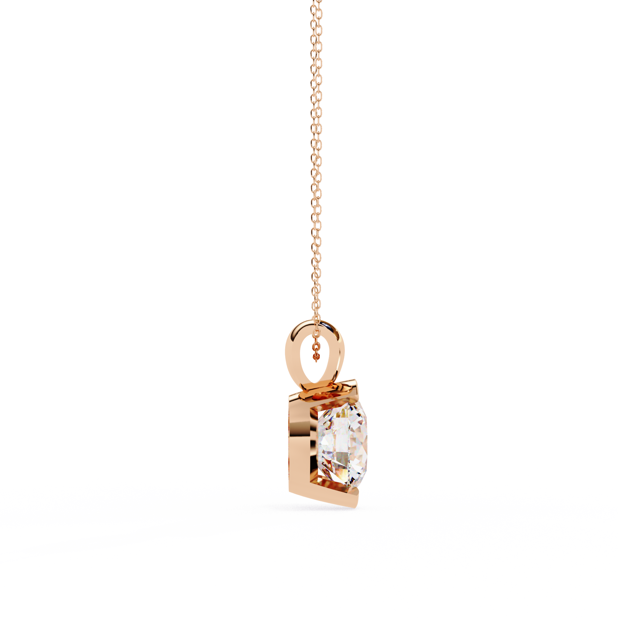 Coretta Solitaire Pendant
