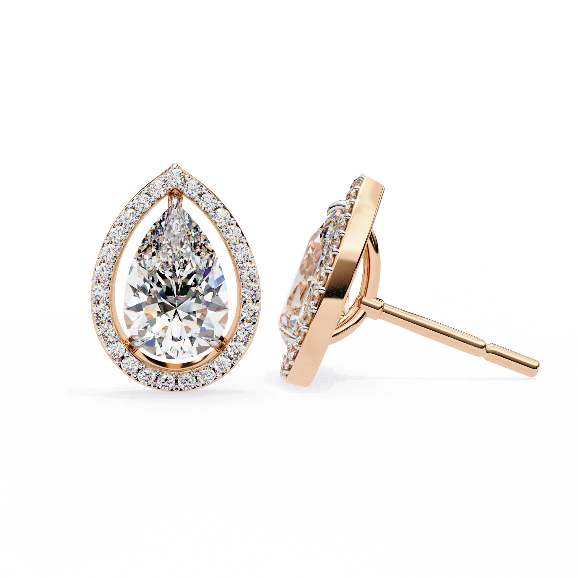 Lucinda Solitaire Earring