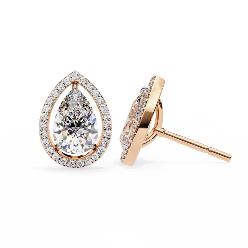 Lucinda Solitaire Earring
