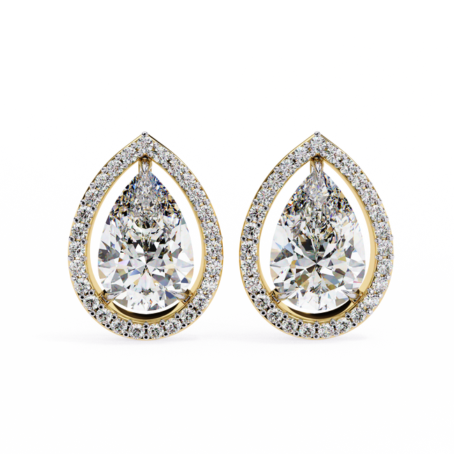 Lucinda Solitaire Earring