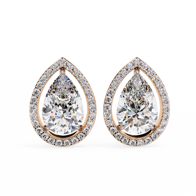 Lucinda Solitaire Earring