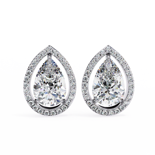 Lucinda Solitaire Earring