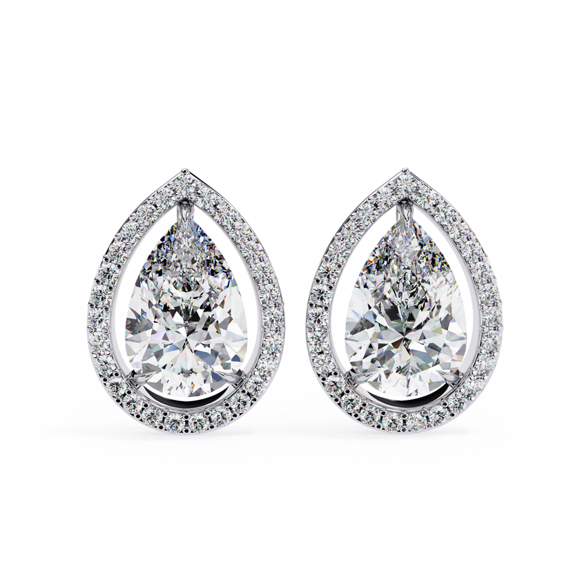Lucinda Solitaire Earring