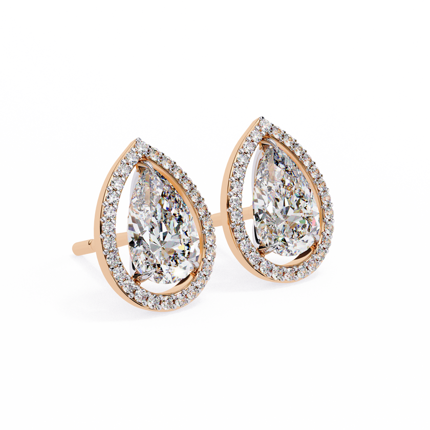 Lucinda Solitaire Earring