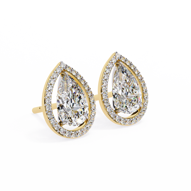 Lucinda Solitaire Earring