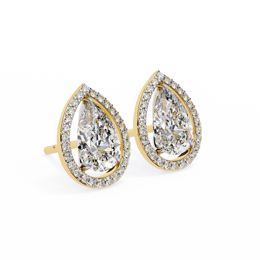 Lucinda Solitaire Earring