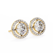 Mallory Solitaire Earring