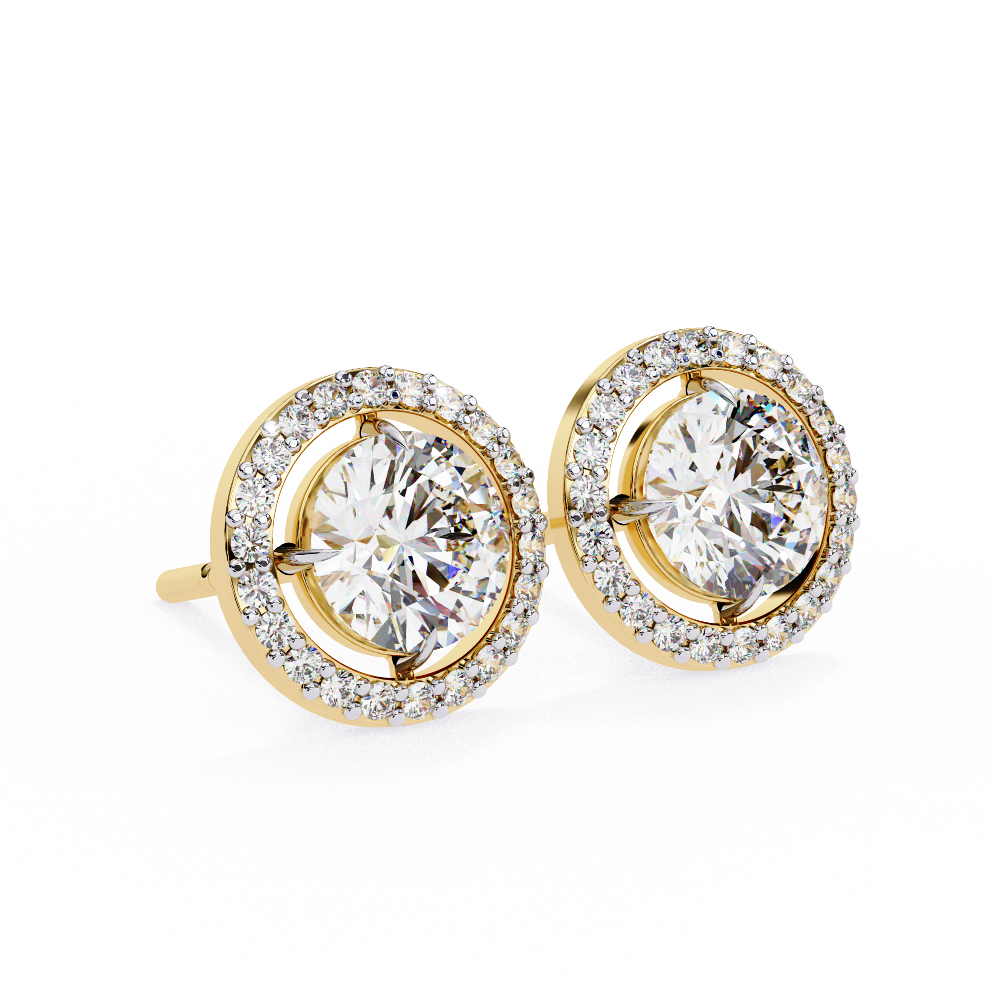 Mallory Solitaire Earring