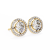 Mallory Solitaire Earring