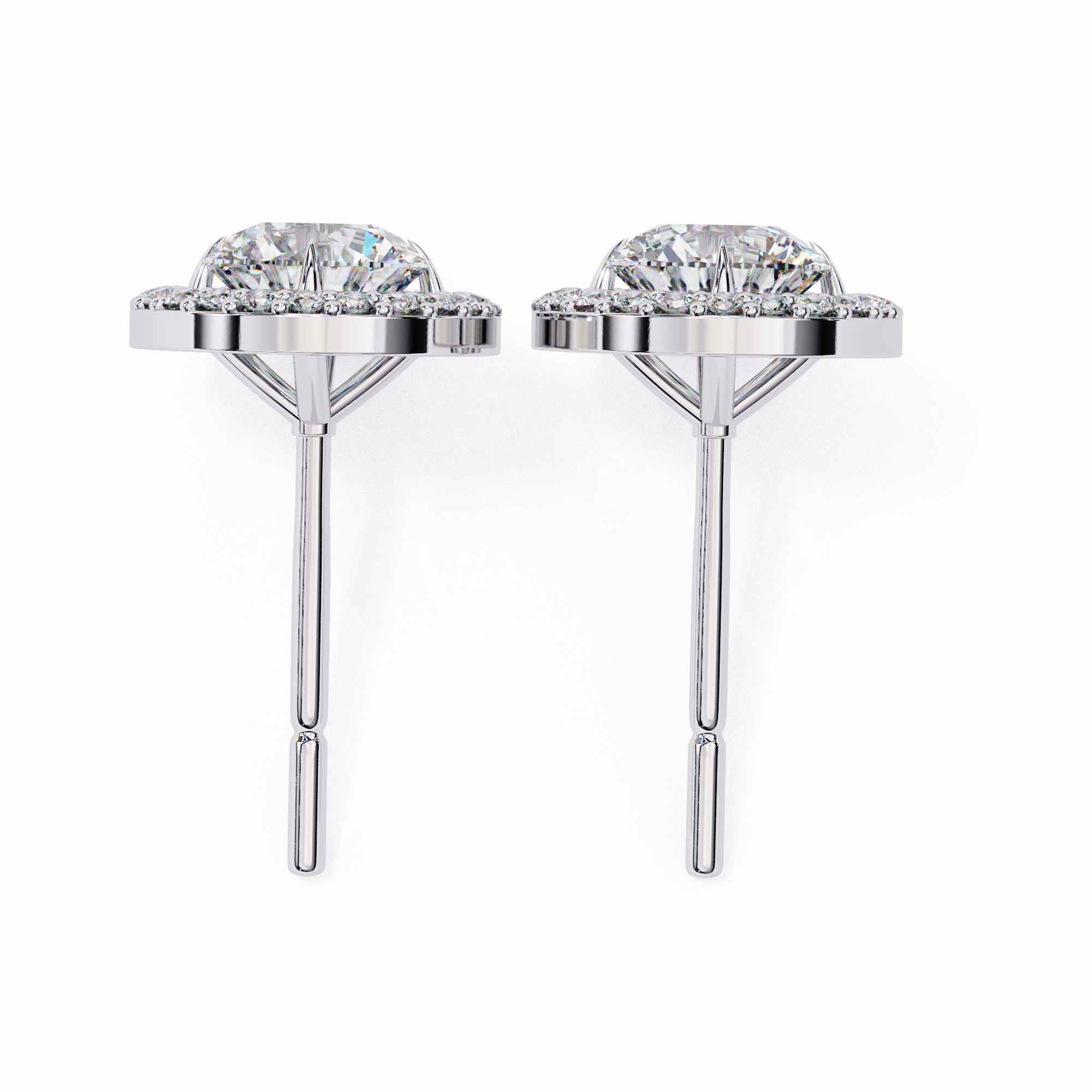 Mallory Solitaire Earring