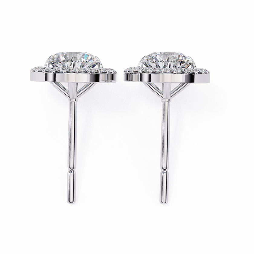 Mallory Solitaire Earring