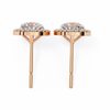 Mallory Solitaire Earring