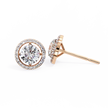 Mallory Solitaire Earring