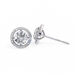 Mallory Solitaire Earring