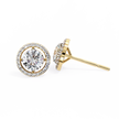 Mallory Solitaire Earring