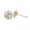 Mallory Solitaire Earring