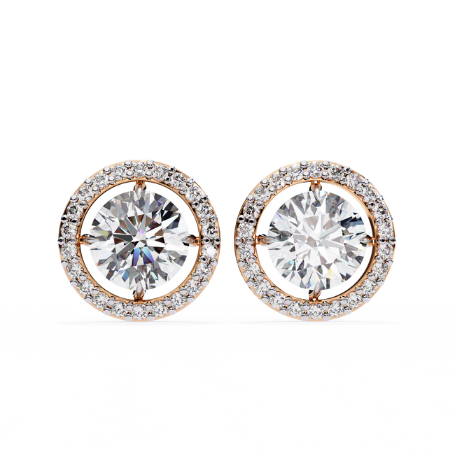 Mallory Solitaire Earring