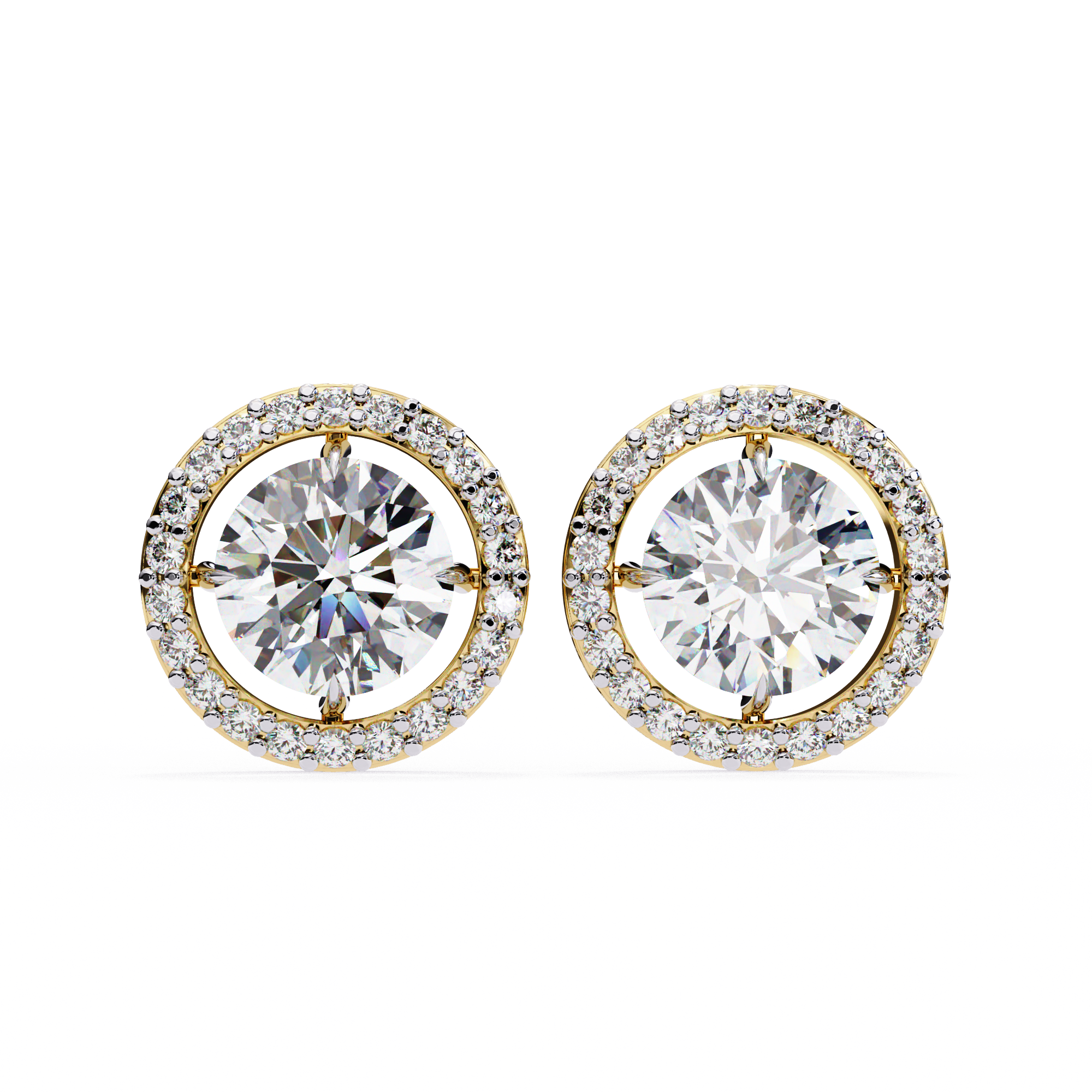 Mallory Solitaire Earring