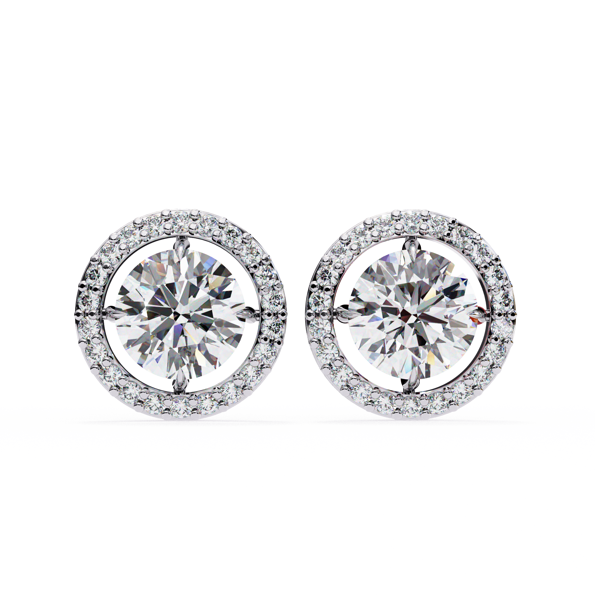 Mallory Solitaire Earring
