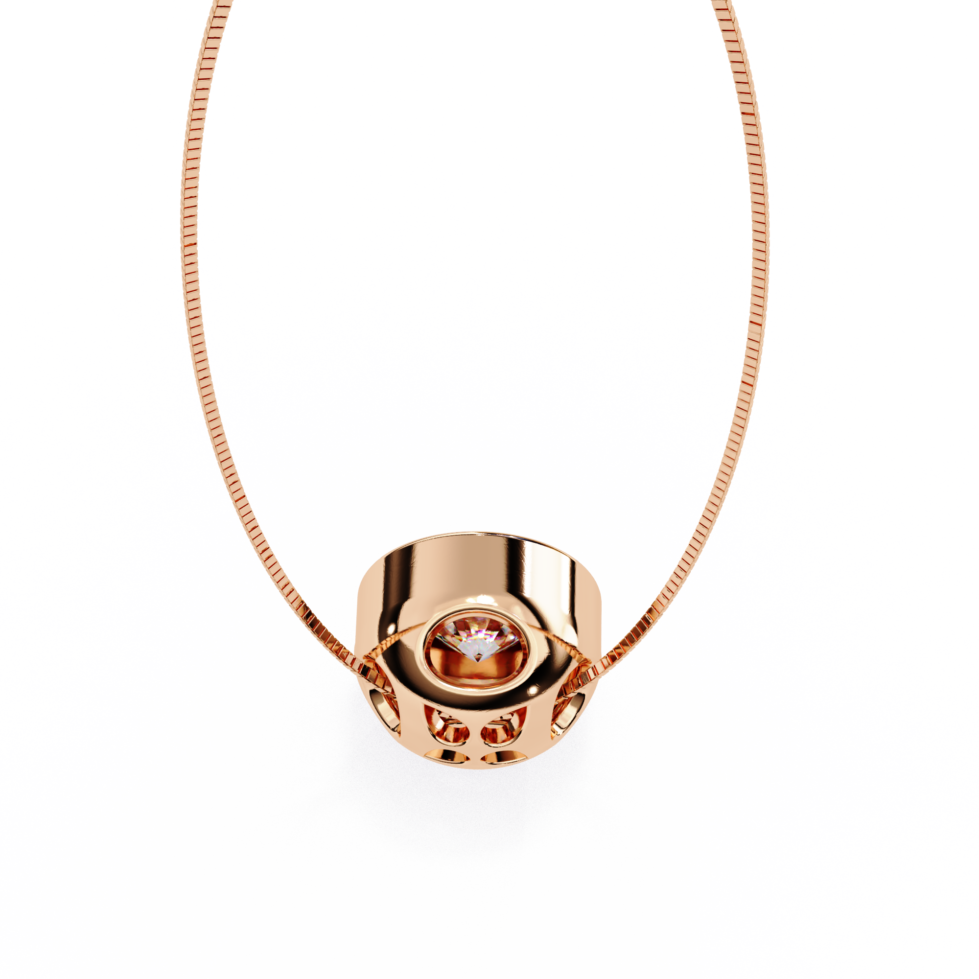 Christiana Solitaire  Pendant