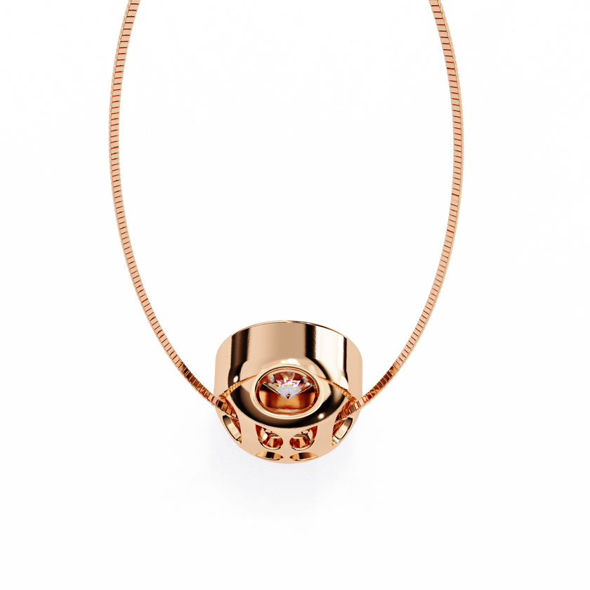 Christiana Solitaire  Pendant