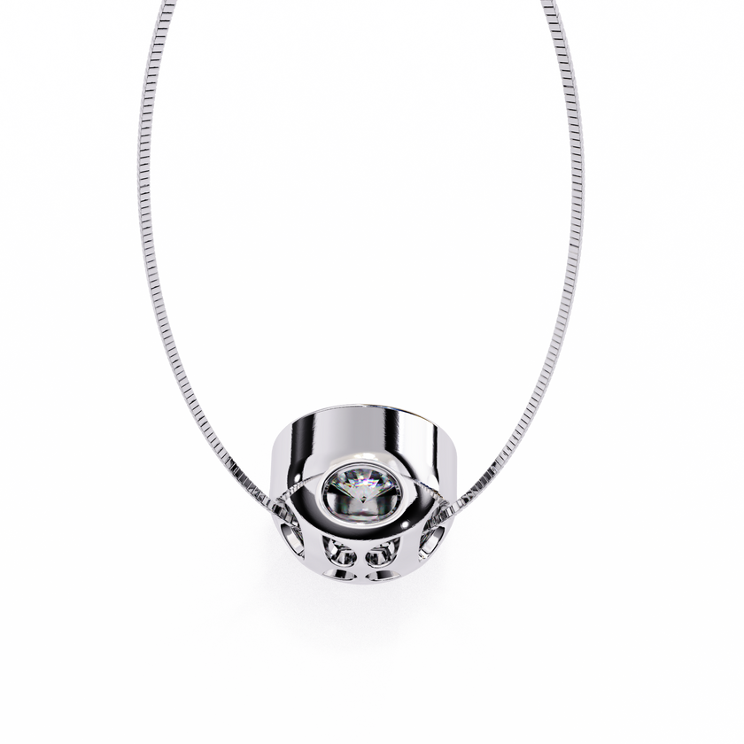 Christiana Solitaire  Pendant