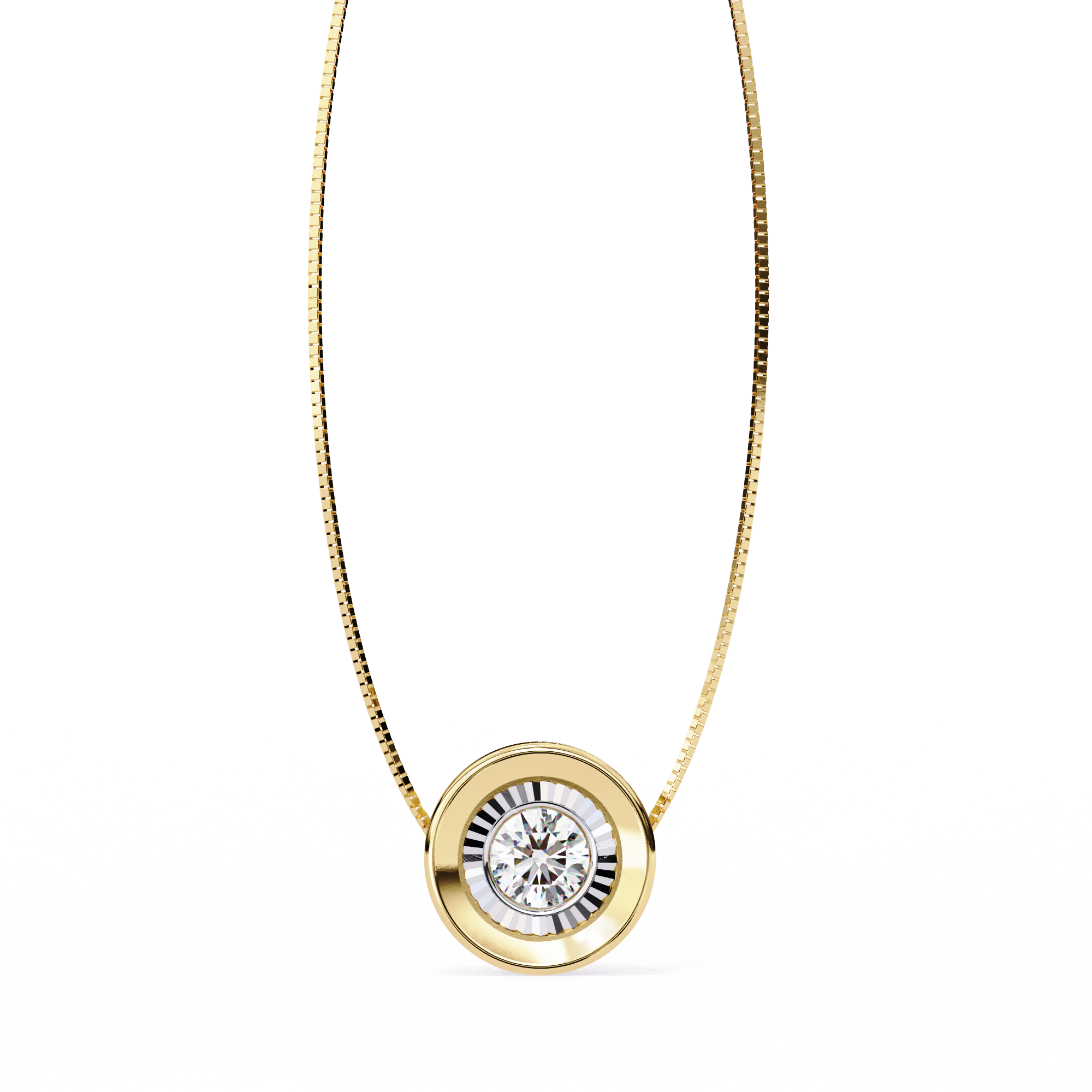 Christiana Solitaire  Pendant