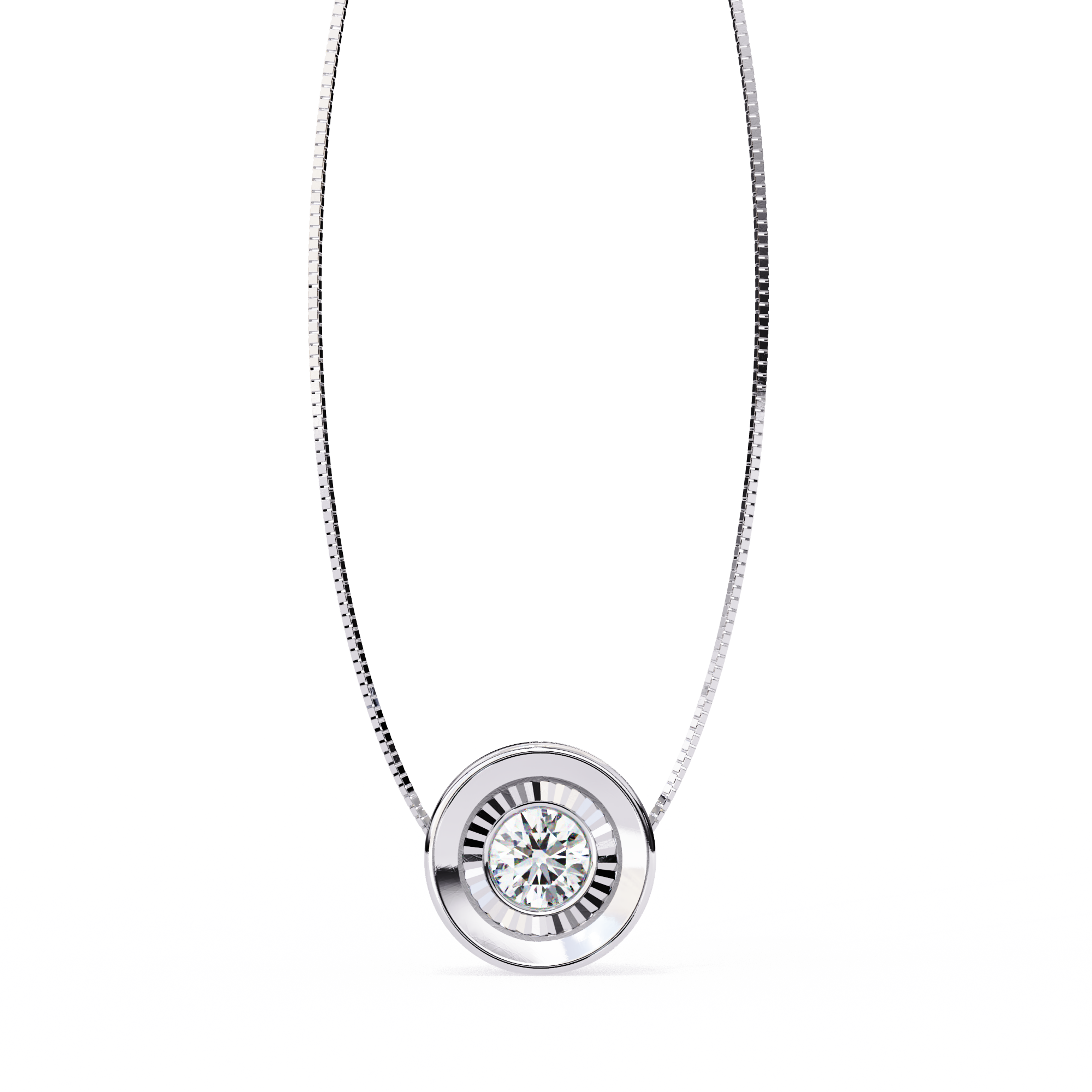 Christiana Solitaire  Pendant