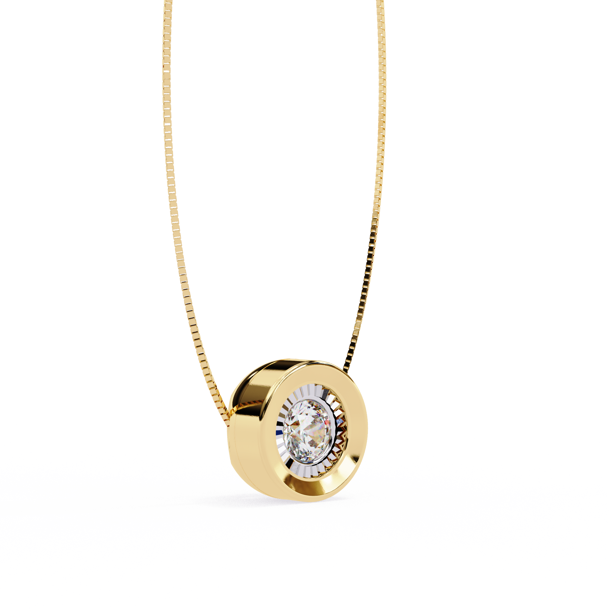 Christiana Solitaire  Pendant