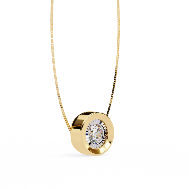 Christiana Solitaire  Pendant