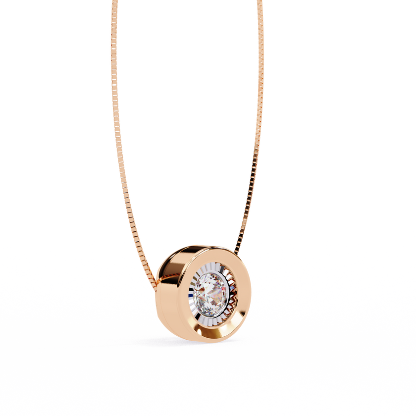 Christiana Solitaire  Pendant