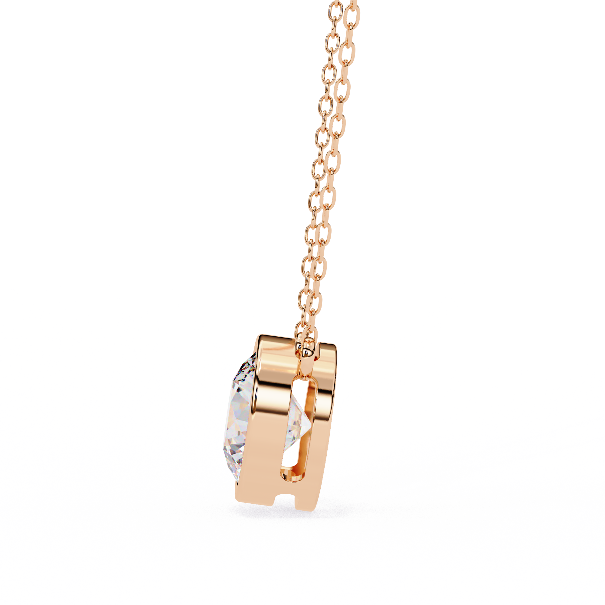 Emmeline Solitaire  Pendant