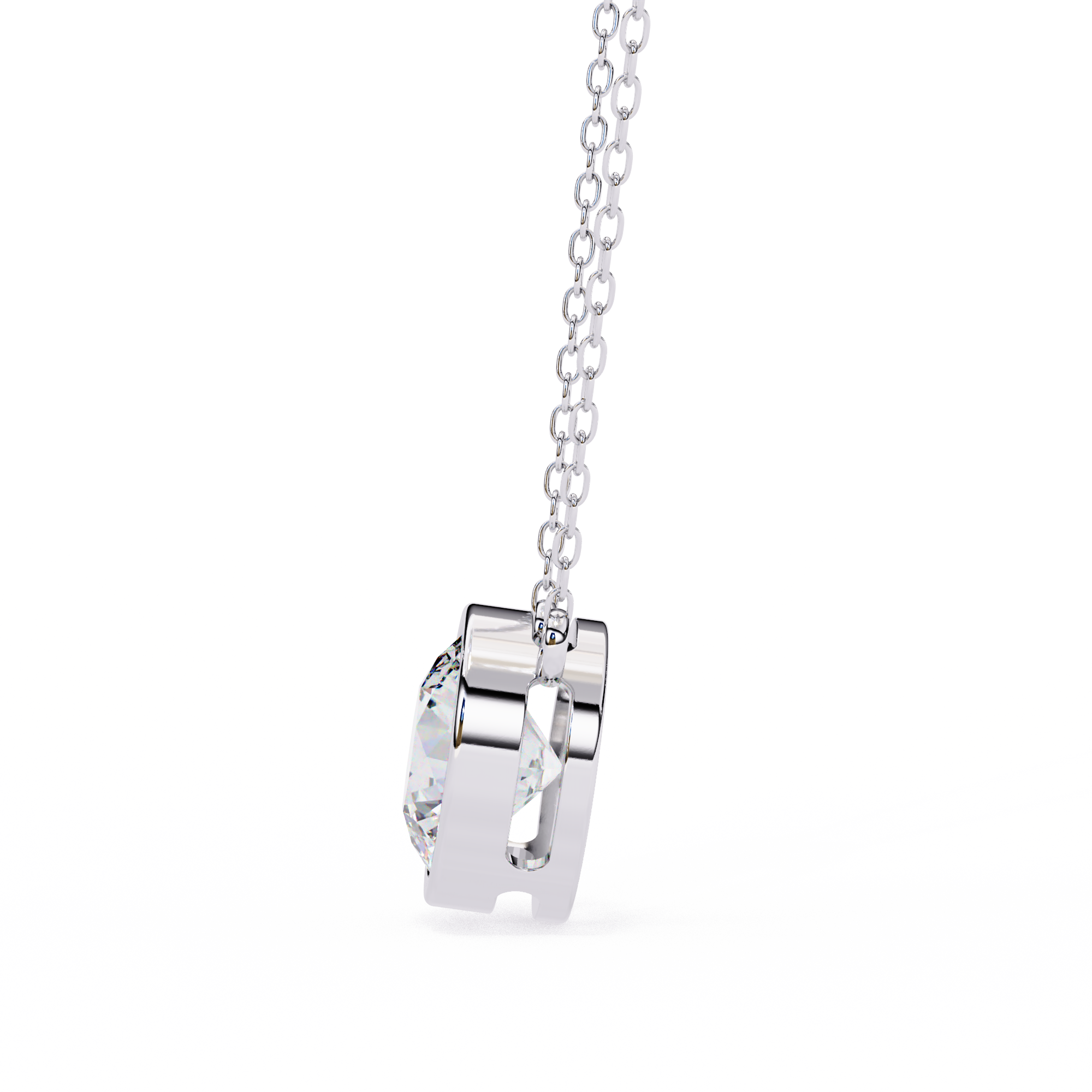 Emmeline Solitaire  Pendant