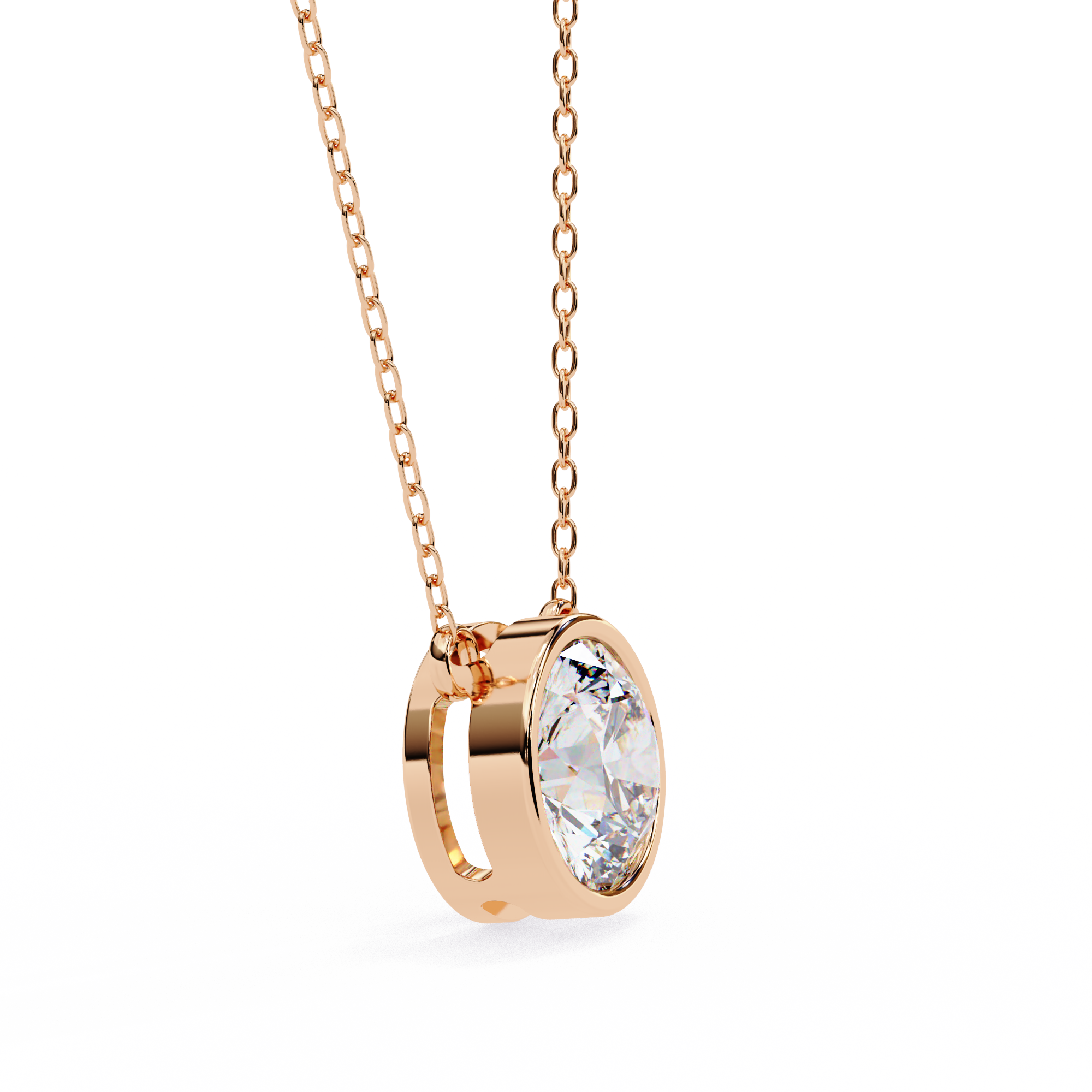 Emmeline Solitaire  Pendant