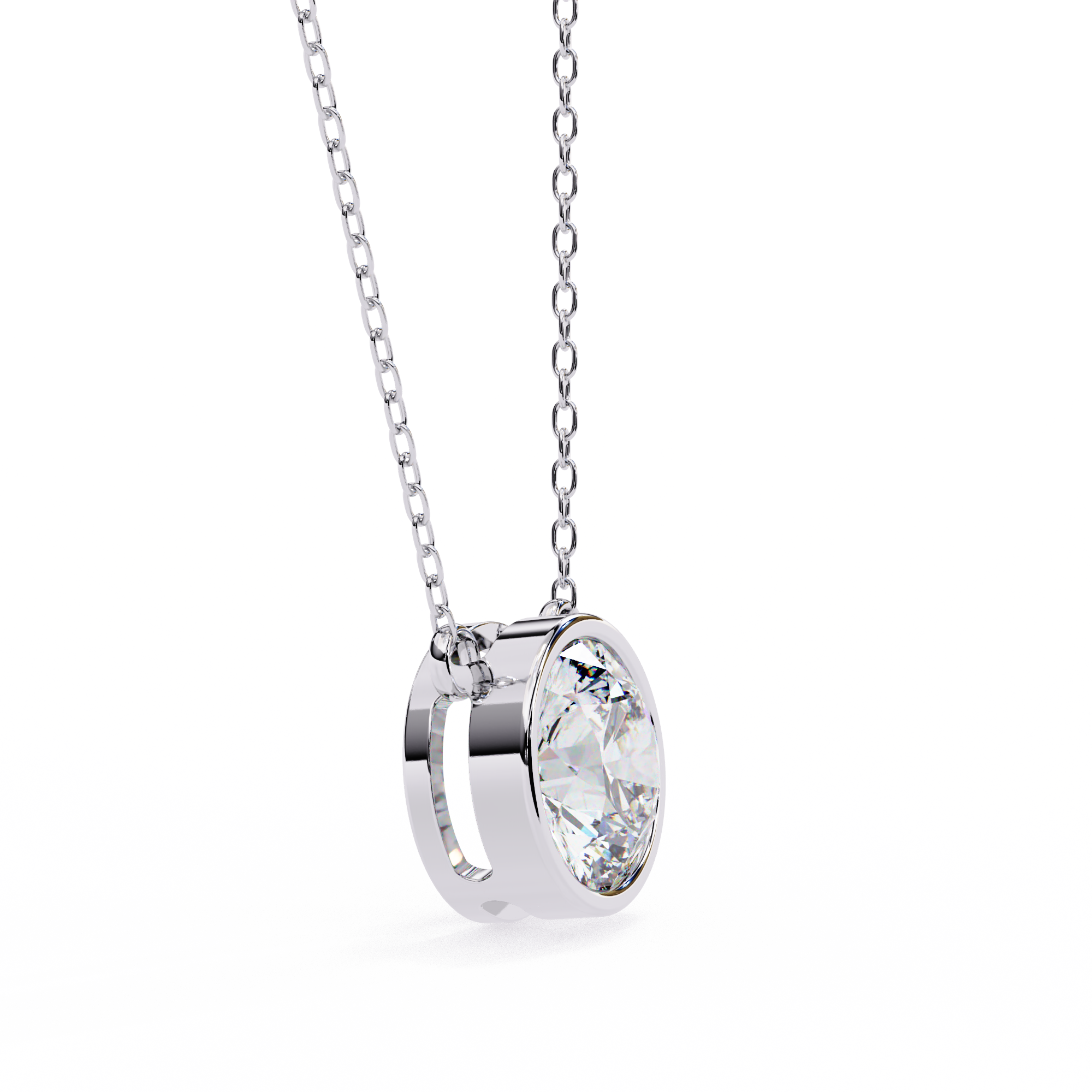 Emmeline Solitaire  Pendant