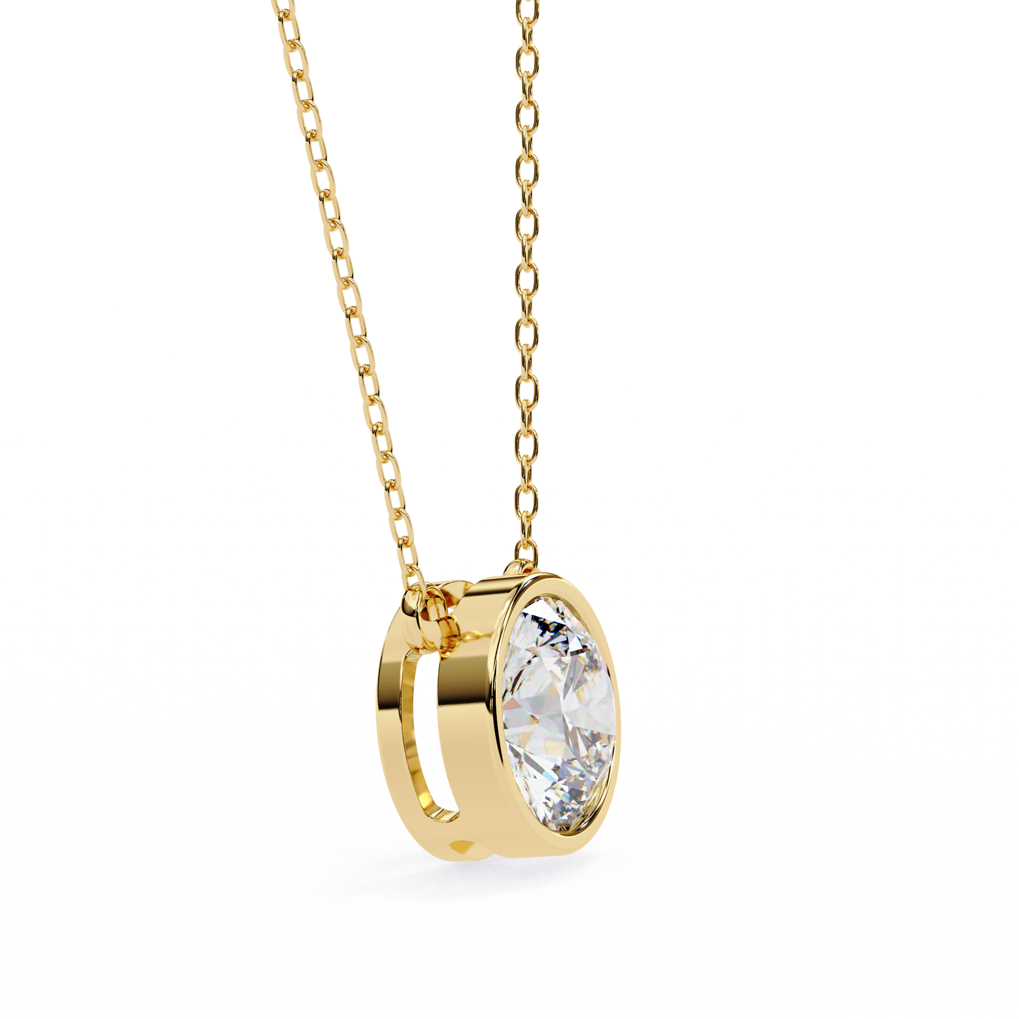 Emmeline Solitaire  Pendant