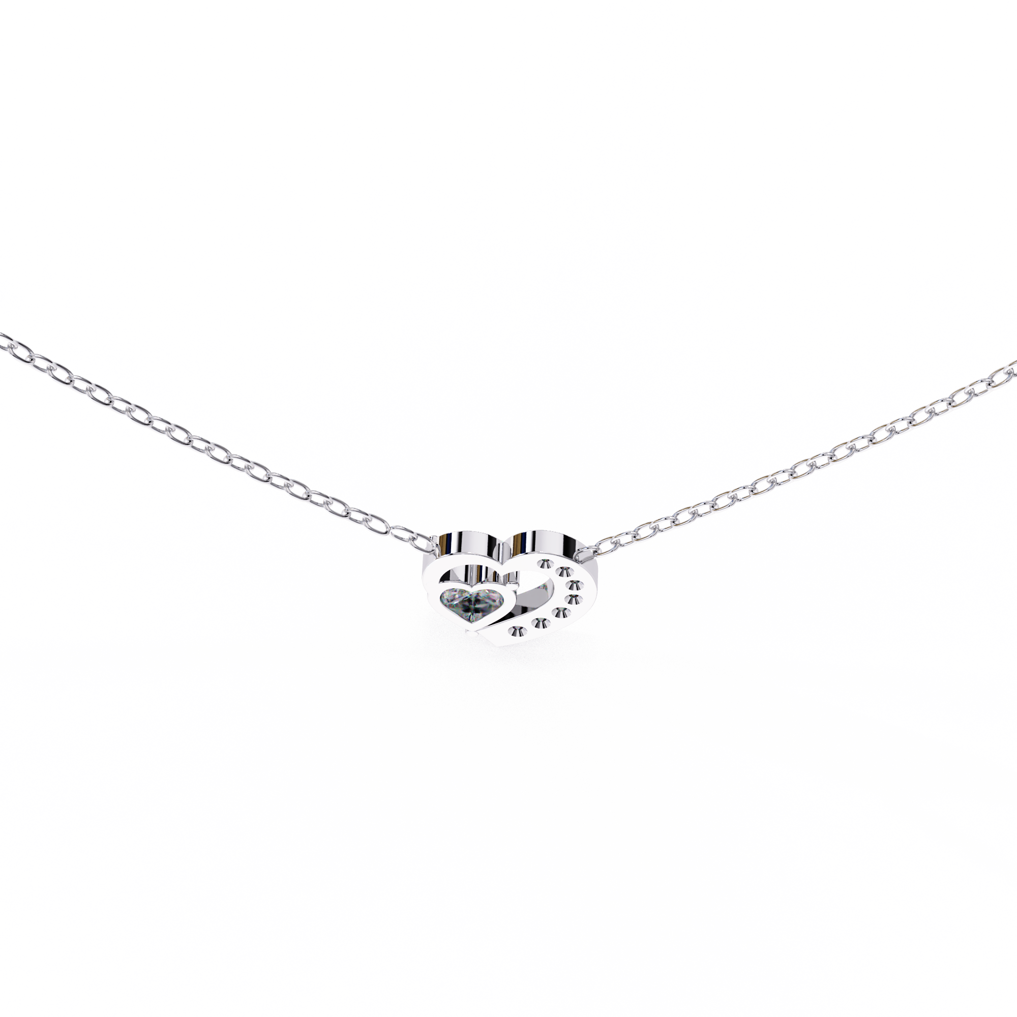 Cecelia Solitaire  Pendant