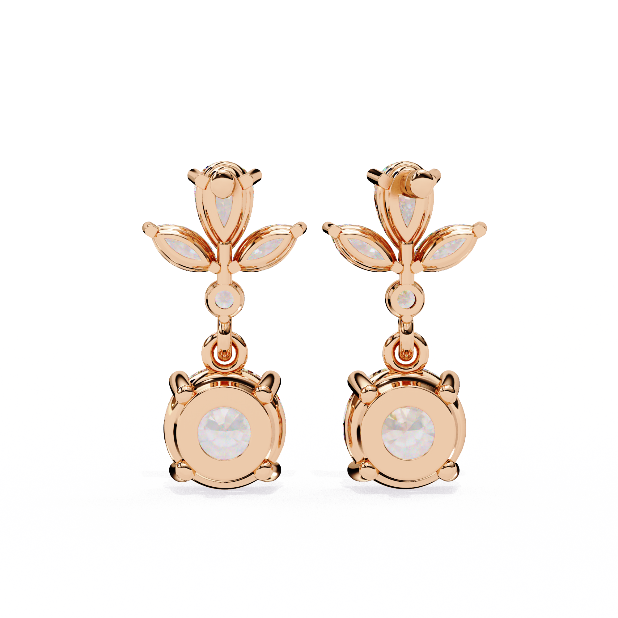 Samantha Solitaire Earring